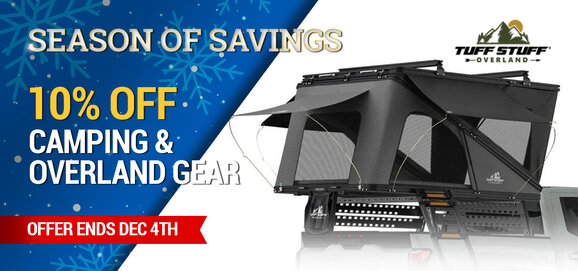 Tuff Stuff - 10% OFF Camping & Overland Gear