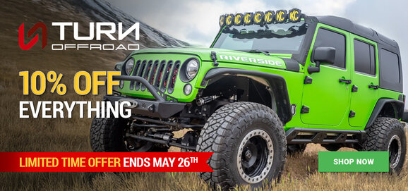 Turn Offroad - 10% Off Everything