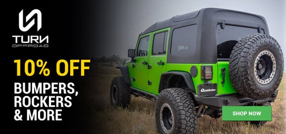 Turn Offroad - 10% OFF Bumpers, Rockers & More