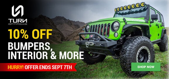 Turn Offroad - 10% OFF Bumpers, Interior & More