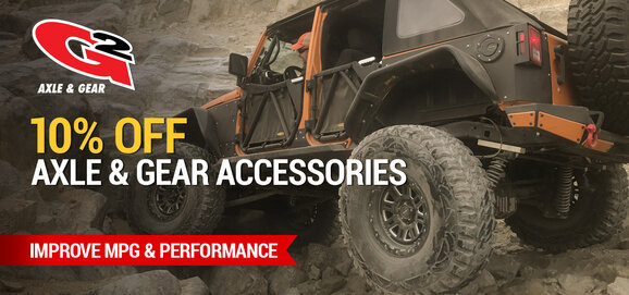 G2 - 10% OFF Axle & Gear Accessories