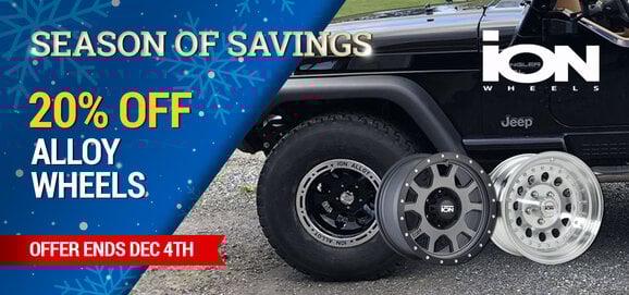 ION - 20% OFF Wheels