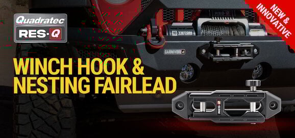 Quadratec RES-Q Winch Hook & Nesting Fairlead