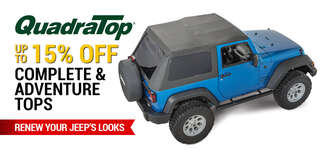 QuadraTop Adventure Top for 97-06 Jeep Wrangler TJ | Quadratec