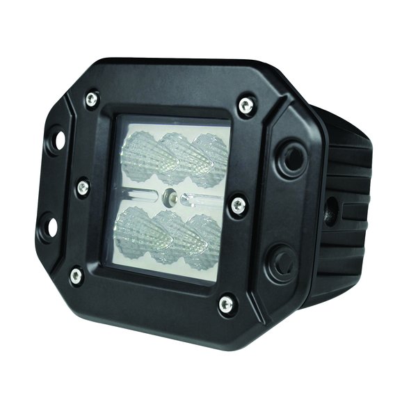 Hella ValueFit Cube 6 LED Flood Light Hella 357204021 ValueFit Cube 6 LED Flood Light Flush Mount