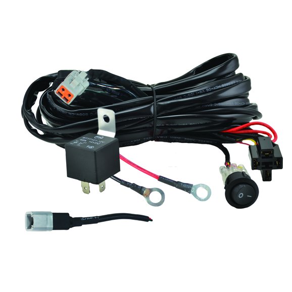 Hella 357211001 ValueFit Single Light Wiring Harness | Quadratec