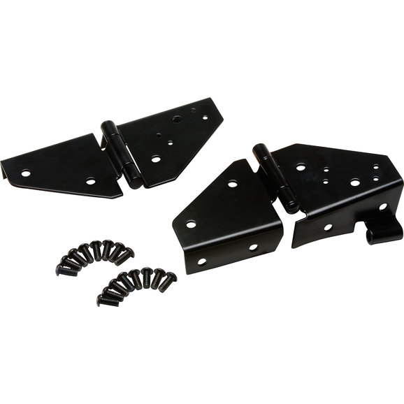 Kentrol Stainless Steel Windshield Hinge Set Kentrol Stainless Steel Windshield Hinge Set for 76-95 Jeep CJ & Wrangler YJ