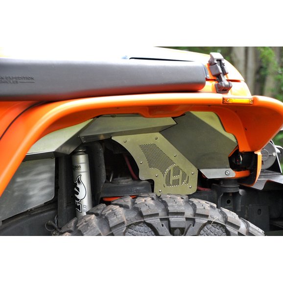 HyLine OffRoad Inner Fender Liners for 0718 Jeep Wrangler JK Quadratec