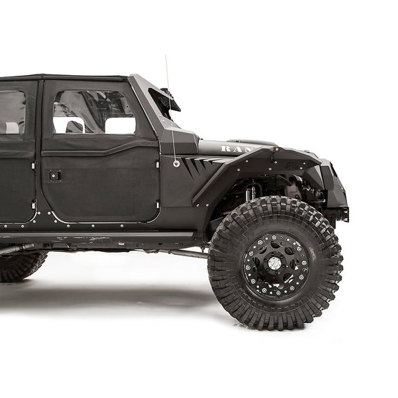 Fab Fours Front Fender Gill Box Fab Fours Front Fender Gill Box for 07-19 Jeep Wrangler JK & JL