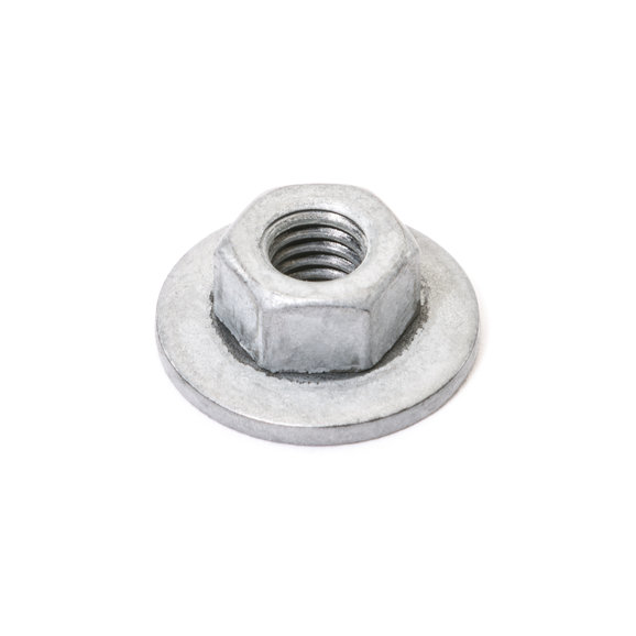 Mopar Nut & Washer, M6x1.00 Mopar 6104725AA Nut & Washer, M6x1.00 for 07-21 Jeep Wrangler JK, JL and Gladiator JT