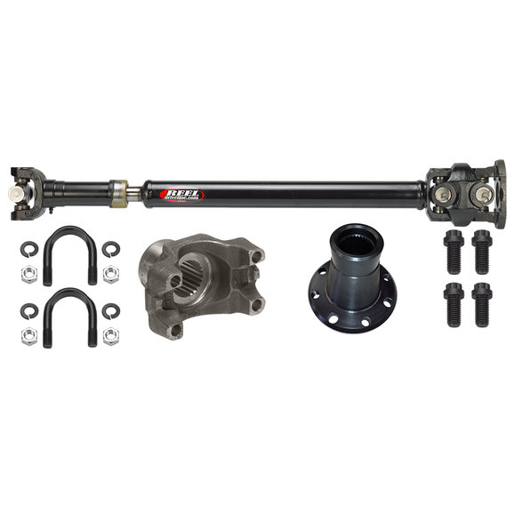 J.E. Reel Heavy Duty 1350 Front Driveshaft J.E. Reel 3512JK-24F-BFGD Heavy Duty 1350 Front Driveshaft for 12-18 Jeep Wrangler JK with Automatic Transmission