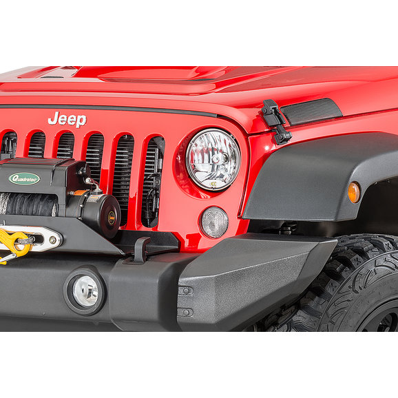 KC HiLiTES H4 Headlight Conversion Kit KC HiLiTES 42302 H4 Headlight Conversion Kit for 07-18 Jeep Wrangler JK