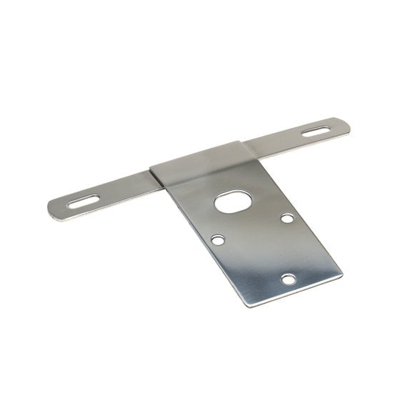 Kentrol Stainless Steel License Plate Bracket Kentrol Stainless Steel License Plate Bracket for 76-86 Jeep CJ