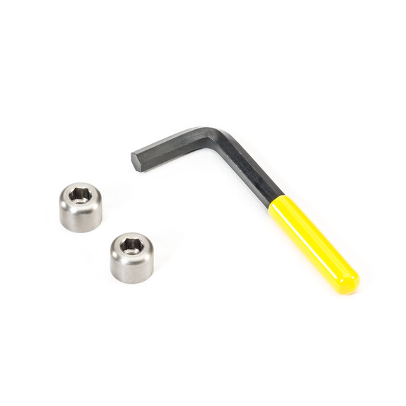 Quadratec Anti Theft Hinge Pin Nuts For 87 95 Jeep Wrangler Yj Quadratec
