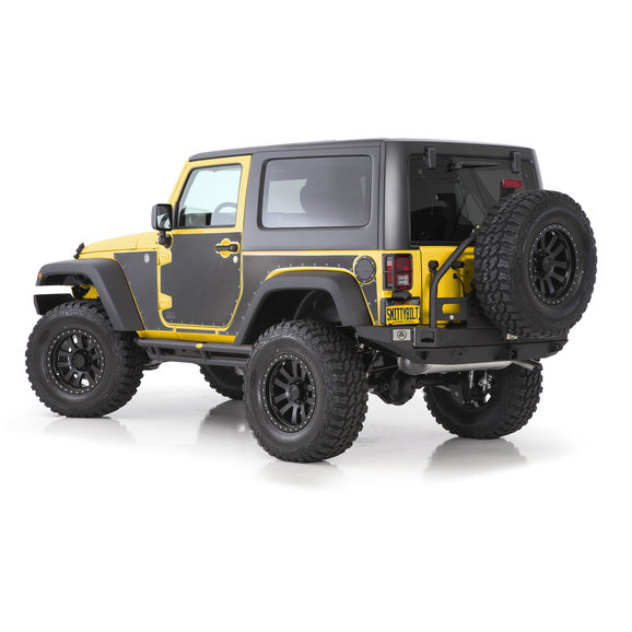 Smittybilt MAG Armor Magnetic Side Protection  Smittybilt  MAG Armor Magnetic Side Protection  for 07-18 Jeep Wrangler JK