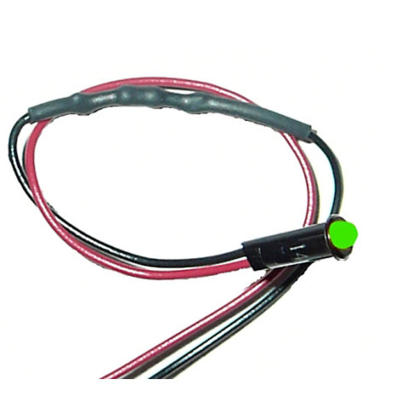 Painless Wiring 1/8" LED Dash Indicator Light Green Painless Wiring 80202 1/8" LED Dash Indicator Light Green