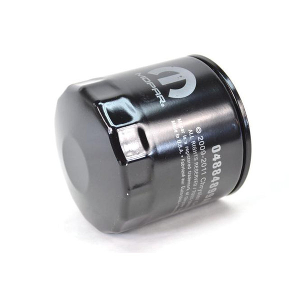 Mopar Engine Oil Filter Mopar 04884899AC Engine Oil Filter for 08-21 Jeep Grand Cherokee WK, WK2 and Commander XK