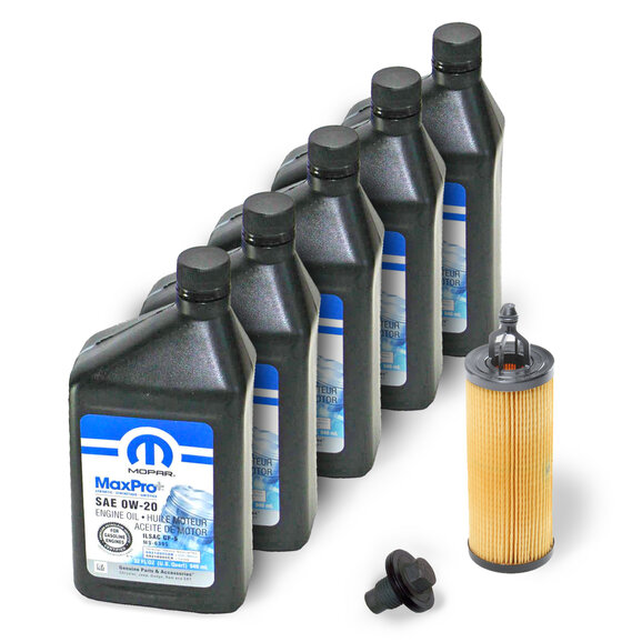 Mopar One Click Oil Change Kit Mopar One Click Oil Change Kit for 18-25 Jeep Wrangler JL & Gladiator JT with 3.6L