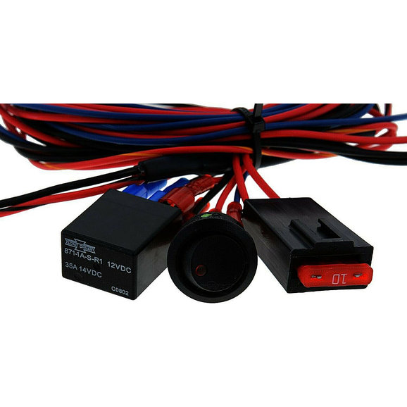 Dana Spicer E-Locker Wiring and Switch Harness Dana Spicer 10021771 E-Locker Wiring and Switch Harness for 07-18 Jeep Wrangler JK with Ultimate Dana 44 Front Axle