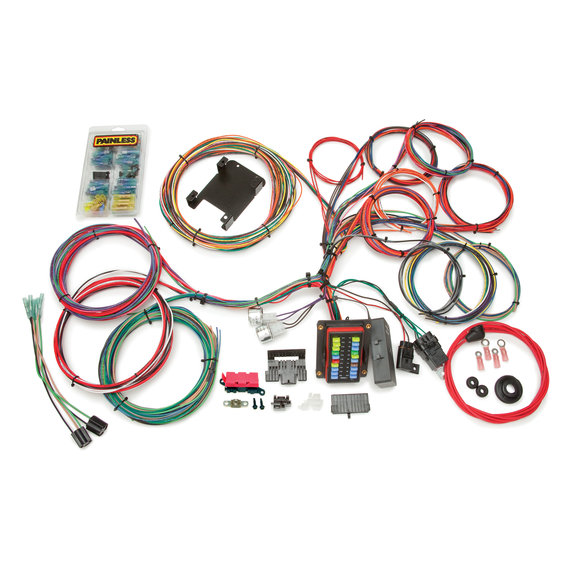 Painless Wiring 26-Circuit Weatherproof Chassis Harness Painless Wiring 10140 26-Circuit Weatherproof Chassis Harness