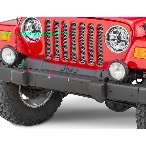 Mopar Front Frame Cover in Black Mopar 55155667AG Front Frame Cover in Black for 97-06 Jeep Wrangler TJ & Unlimited