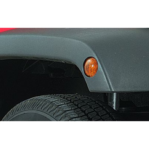 Side Marker Lamp Clear Front Right for Jeep Wrangler JK 2007-2016 RT28023 Crown 