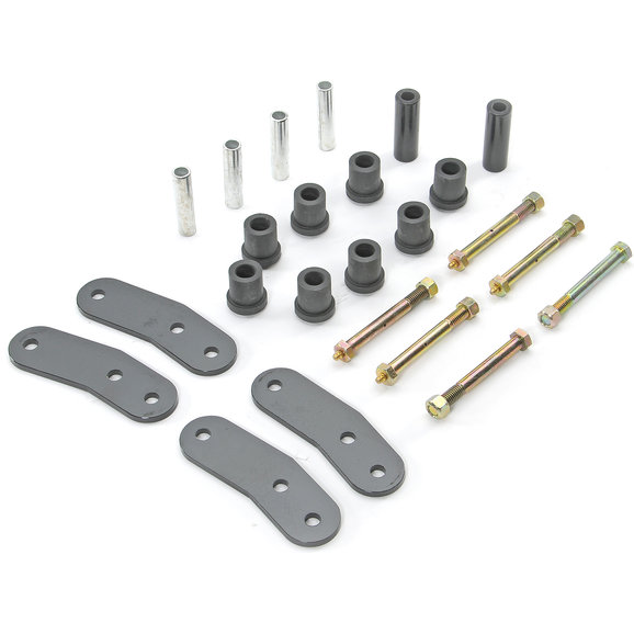 Crown Automotive Heavy Duty Greasable Shackles Crown Automotive RT21049 Heavy Duty Greasable Shackles for 87-95 Wrangler YJ