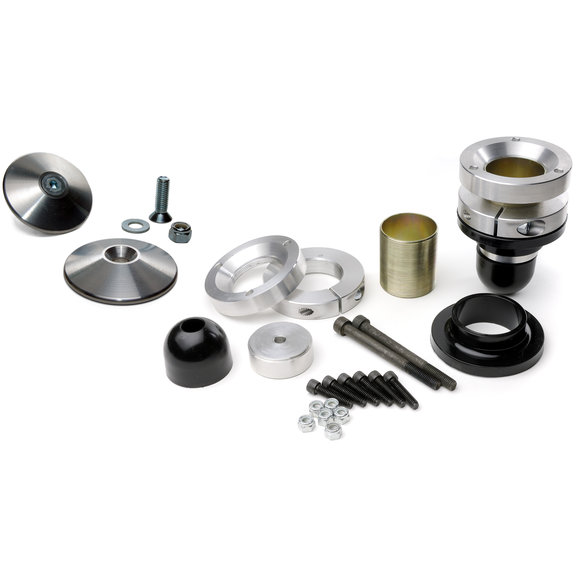 JKS Manufacturing Rear Adjustable Coilover Spacers JKS Manufacturing 2570 Rear Adjustable Coilover Spacers for 07-18 Jeep Wrangler JK