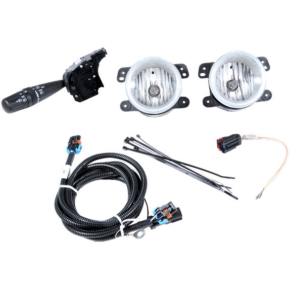 Mopar 82211870 Production Fog Light Kit for 0710 Jeep Wrangler JK