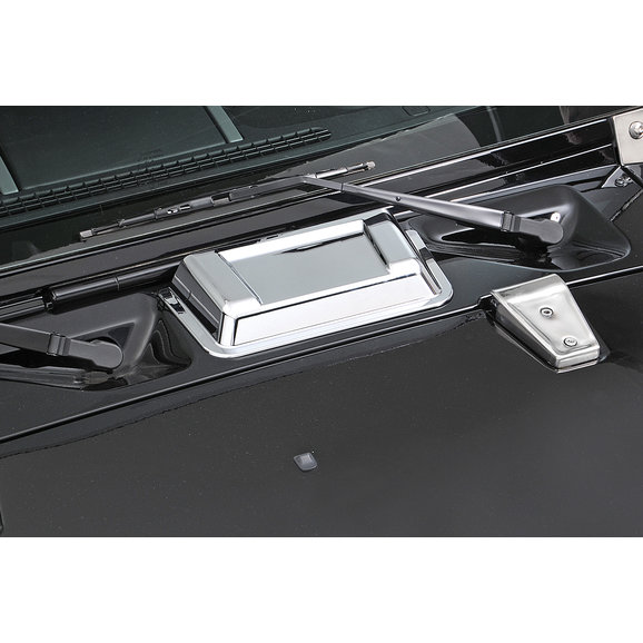 Rugged Ridge Line Hood Scoop Rugged Ridge Line Hood Scoop for 98-18 Jeep Wrangler TJ & JK