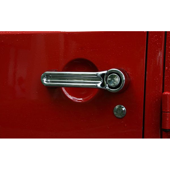 Genuine Jeep Accessories 1PUT0598 Chrome Door Handle Cover Kit 