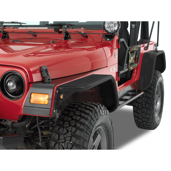 Warrior Products 4" Wide Tube Flare Kit Warrior Products 4" Wide Tube Flare Kit for 97-06 Jeep Wrangler TJ & Unlimited