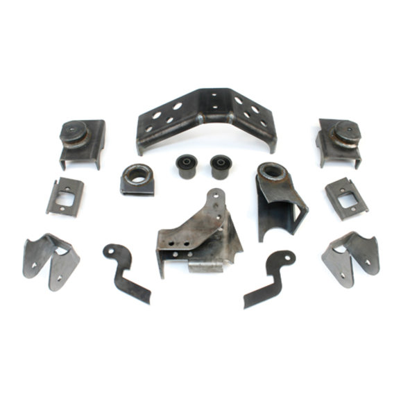 Teraflex 3991100 Front Axle Bracket Kit for 84-06 Jeep