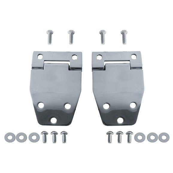 OMIX-ADA Liftgate Hinge Set in Stainless Steel OMIX-ADA 11115.01 Liftgate Hinge Set in Stainless Steel for 76-86 Jeep CJ7