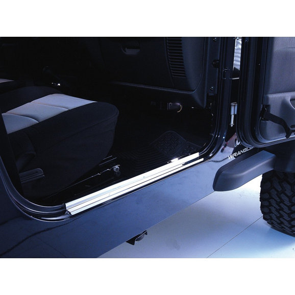OMIX-ADA Entry Guard Set in Stainless Steel OMIX-ADA 11119.03 Entry Guard Set in Stainless Steel for 97-06 Jeep Wrangler TJ & Unlimited