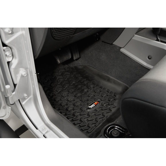 Rugged Ridge Front Floor Liner Pair Rugged Ridge Front Floor Liner Pair for 07-13 Jeep Wrangler JK