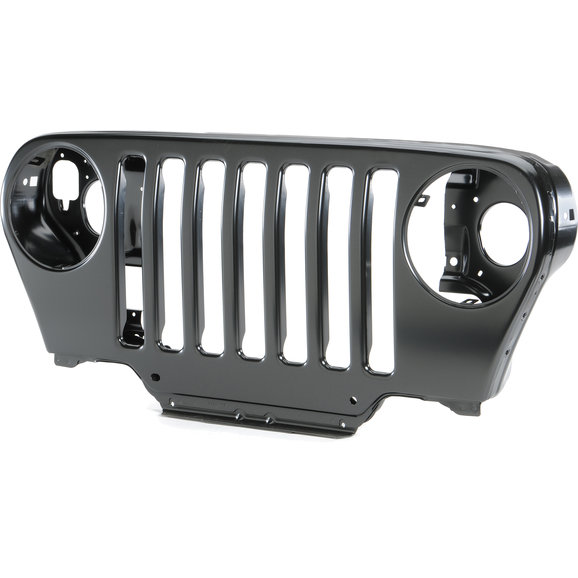 Mopar Grille Assembly Mopar 55174594AG Grille Assembly for 97-06 Jeep Wrangler TJ & Unlimited