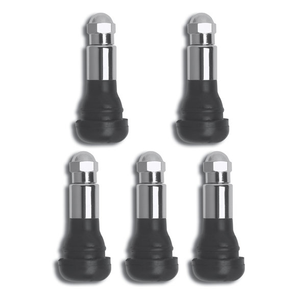 Gorilla Automotive VS404B5 Chrome Valve Stem Kit Quadratec