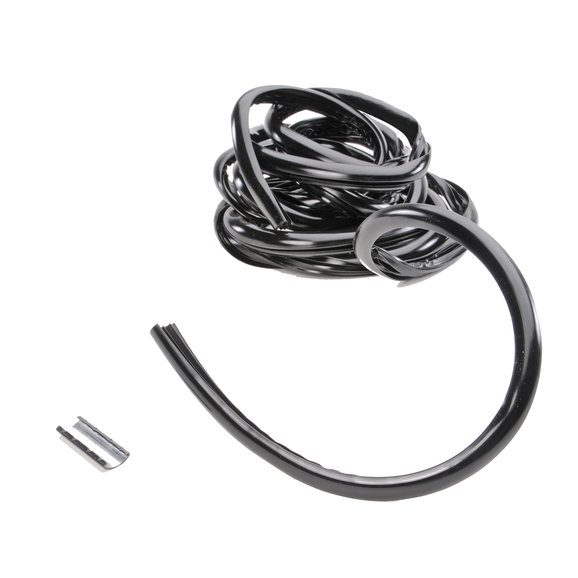 Crown Automotive Windshield Outer Reveal Molding Crown Automotive 55010655K Windshield Outer Reveal Molding for 87-95 Jeep Wrangler YJ