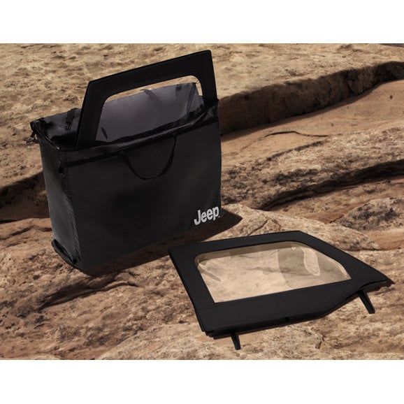 Mopar Half Door and Window Storage Bag Mopar 82210548 Half Door and Window Storage Bag for 07-18 Jeep Wrangler Unlimited JK 4 Door