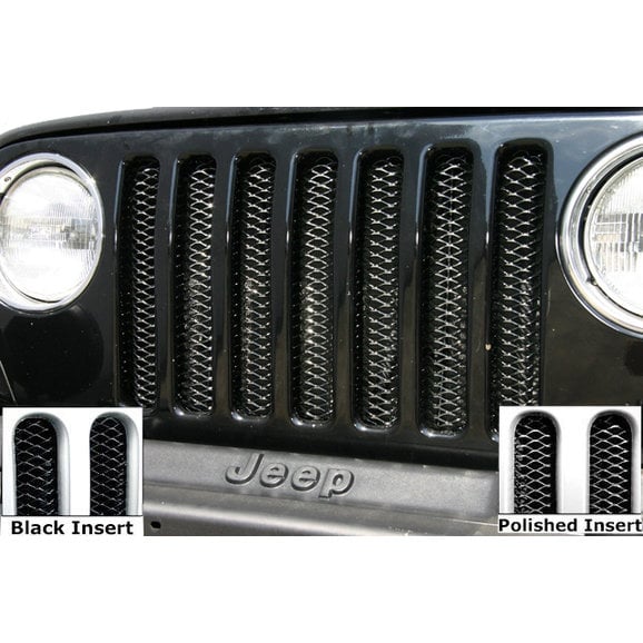 Rampage Products 3D Grille Insert for 97-06 Jeep Wrangler TJ