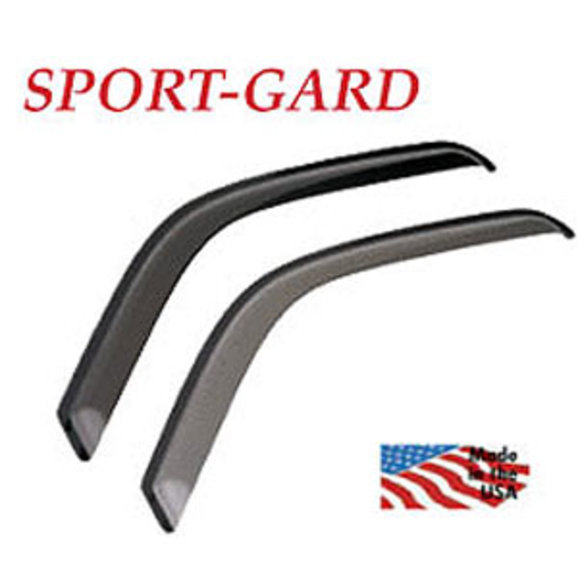 GT Styling Sport-Gard Side Window Deflectors in Carbon Fiber GT Styling 40148X Sport-Gard Side Window Deflectors in Carbon Fiber for 87-06 Jeep Wrangler