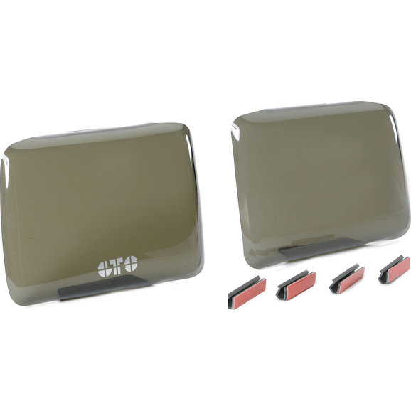 GT Styling GT0697S Smoke Headlight Covers for 9701 Jeep Cherokee XJ