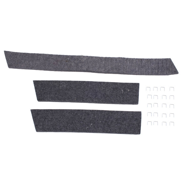 OMIX Radiator & Air Deflector Felt Kit OMIX 12021.86 Radiator & Air Deflector Felt Kit for 41-69 MB, GPW, CJ-2A, CJ-3A & M38