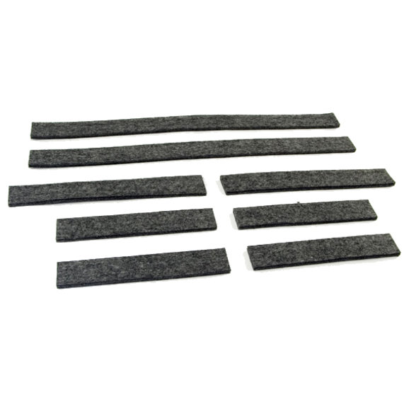 OMIX Fuel Tank Anti Squeak Felt Kit OMIX 12021.87 Fuel Tank Anti Squeak Felt Kit for 41-69 MB, GPW, CJ-2A, CJ-3A & M38