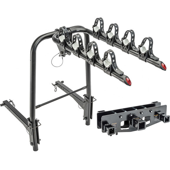 VersaHitch with Bike Rack VersaHitch with Bike Rack for 07-18 Jeep Wrangler JK with Plastic Bumper