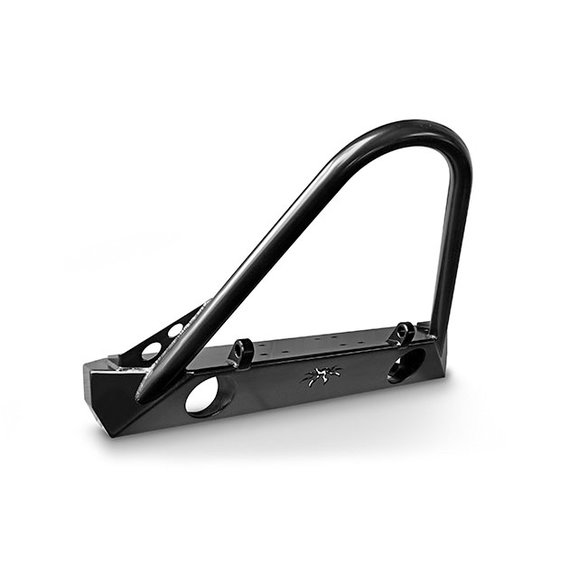 Poison Spyder BFH II Brawler Front Bumper with Trail Stinger & Shackle Tabs Poison Spyder 17-16-021-DSP1 BFH II Brawler Front Bumper with Trail Stinger & Shackle Tabs for 07-18 Jeep Wrangler JK