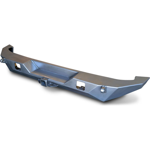 Poison Spyder Brawler Full Width Rear Bumper with Tabs & Light Cutouts Poison Spyder 17-62-040-DL Brawler Full Width Rear Bumper with Tabs & Light Cutouts for 07-18 Jeep Wrangler JK