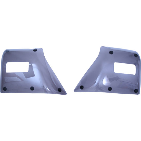 Rugged Ridge Molded Fender Guards in Smoke Rugged Ridge 11351.02 Molded Fender Guards in Smoke for 97-06 Jeep Wrangler TJ & Unlimited