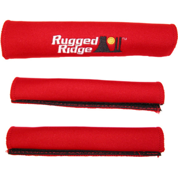 Rugged Ridge Grab Handle Cover Kit Rugged Ridge 13305.51 Grab Handle Cover Kit for 87-95 Jeep Wrangler YJ